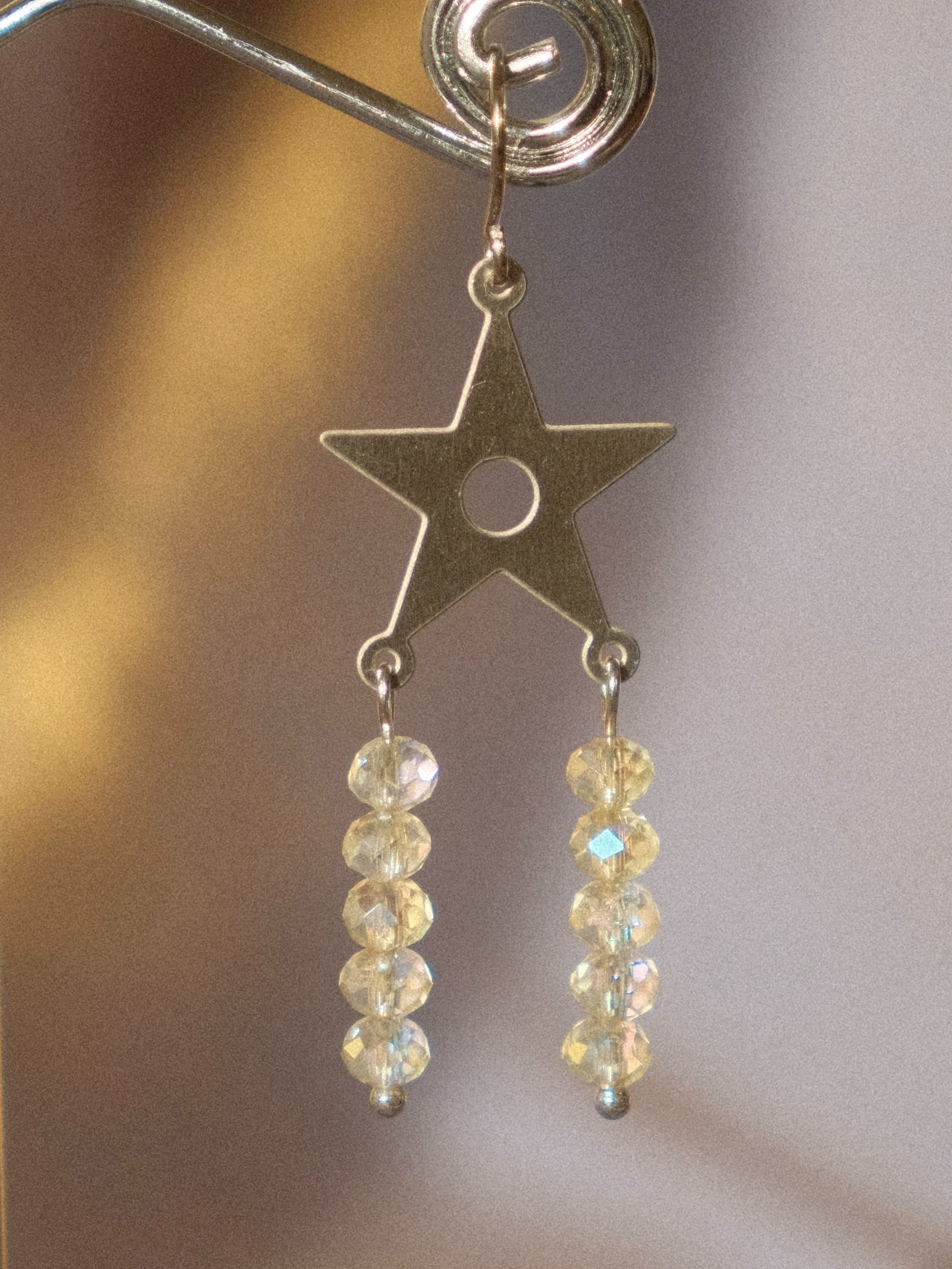 Crystal Star Earrings product image (3)