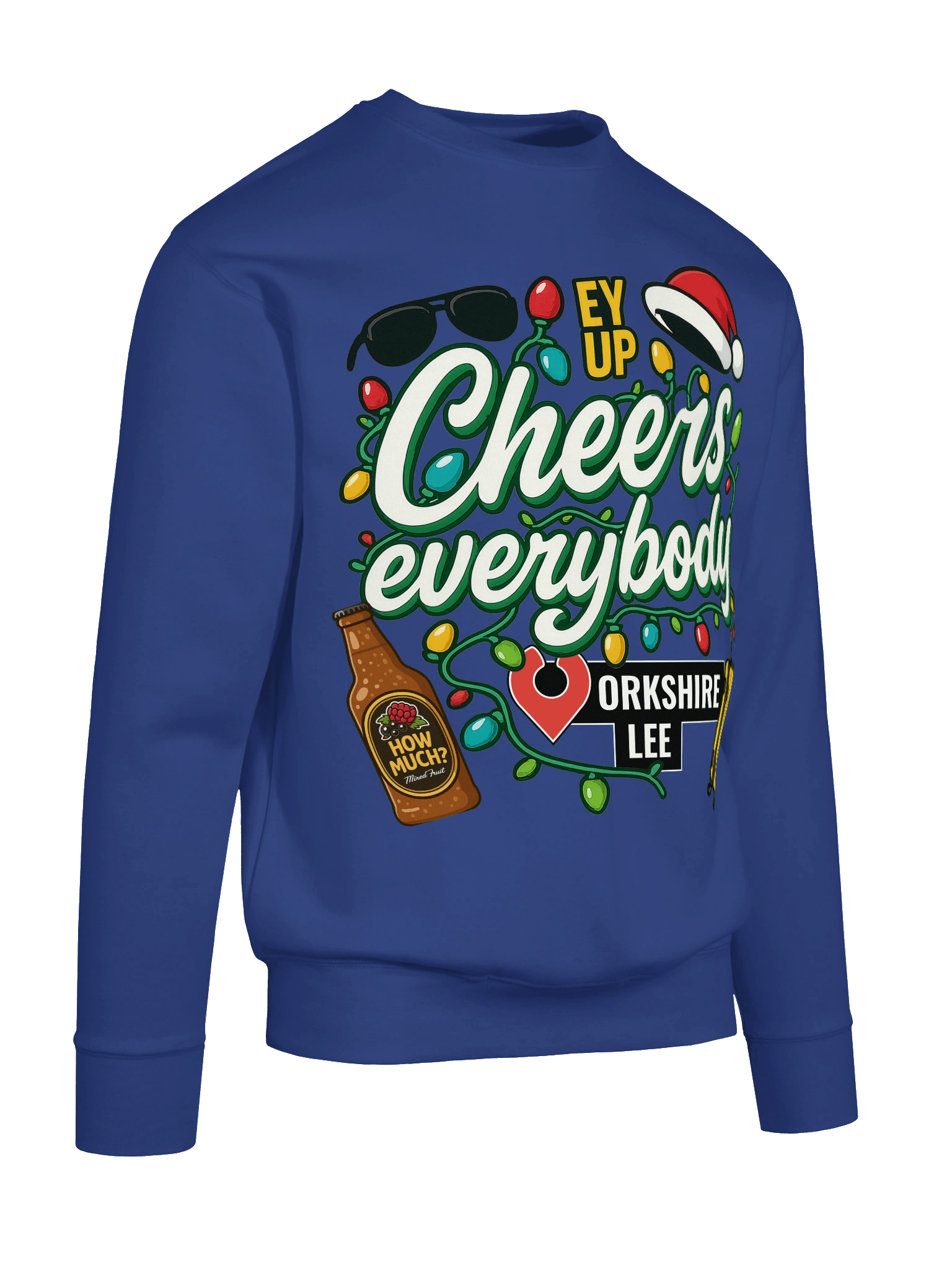 Festive Cheers Everybody Premium Sweatshirt product image (48)