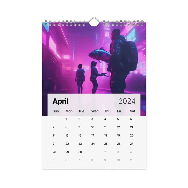 Angry Fish Calendar product image (1)