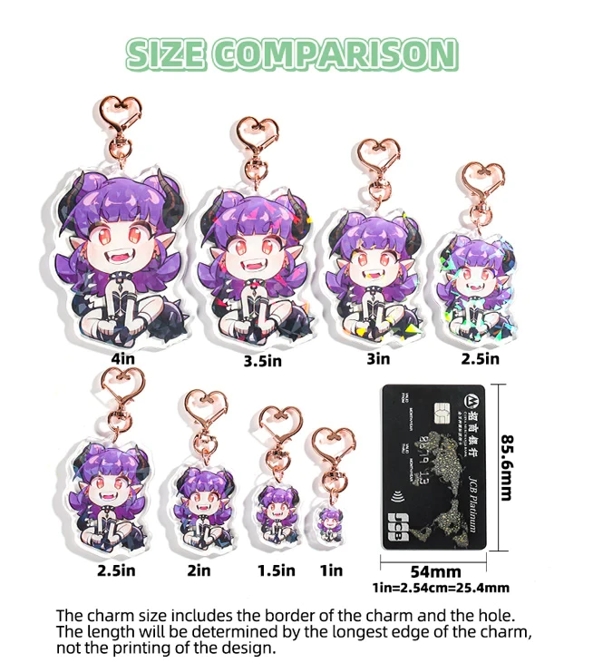 Acrylic Keychains 3x | Design 1 (Tower of Fantasy) product image (3)