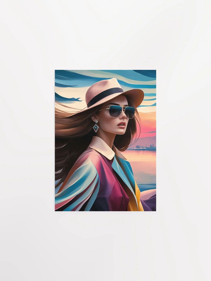 Abstract illustration of a Woman Poster - 19 product image (3)