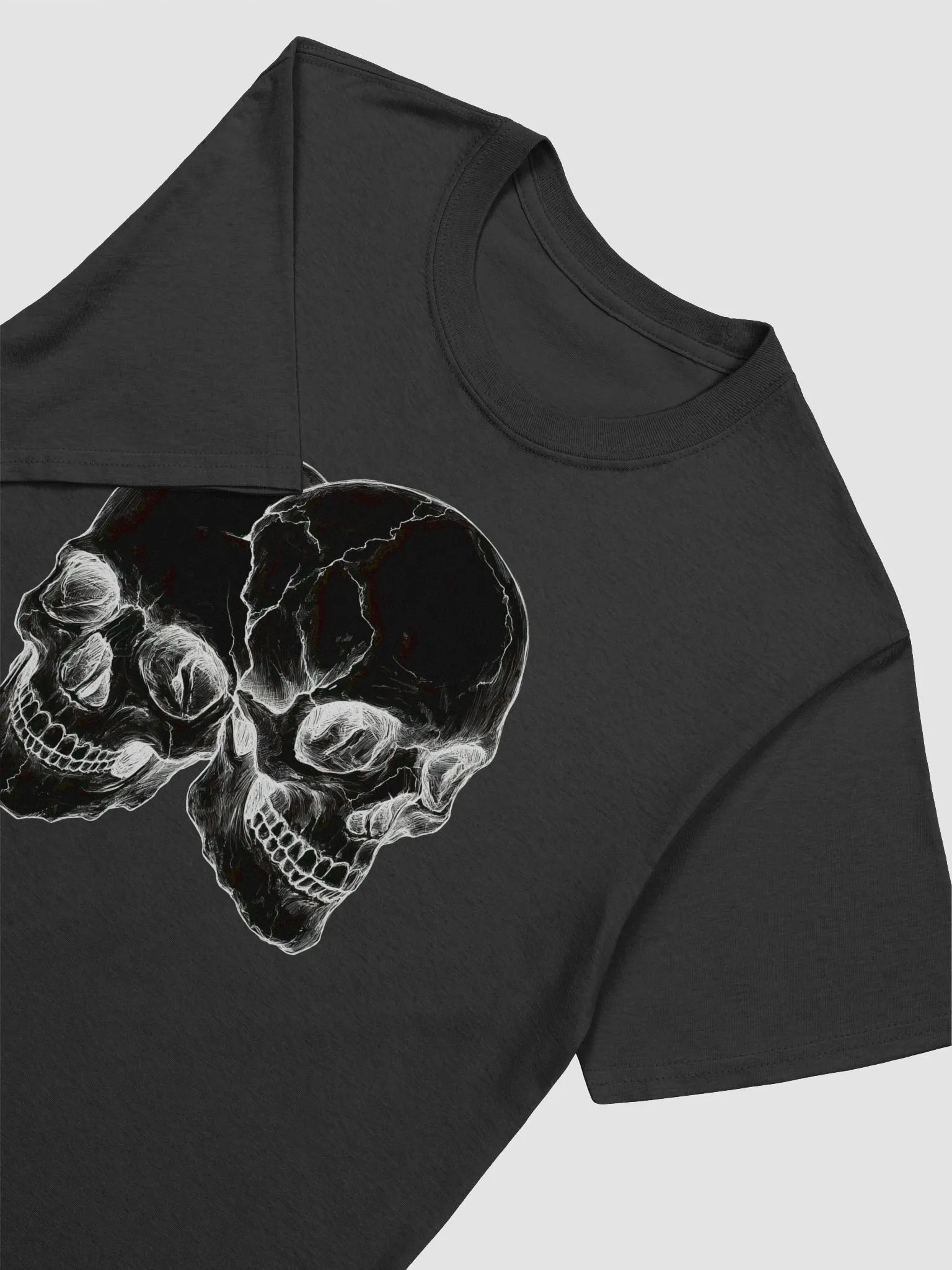 Black Skull Unisex T-Shirt product image (2)