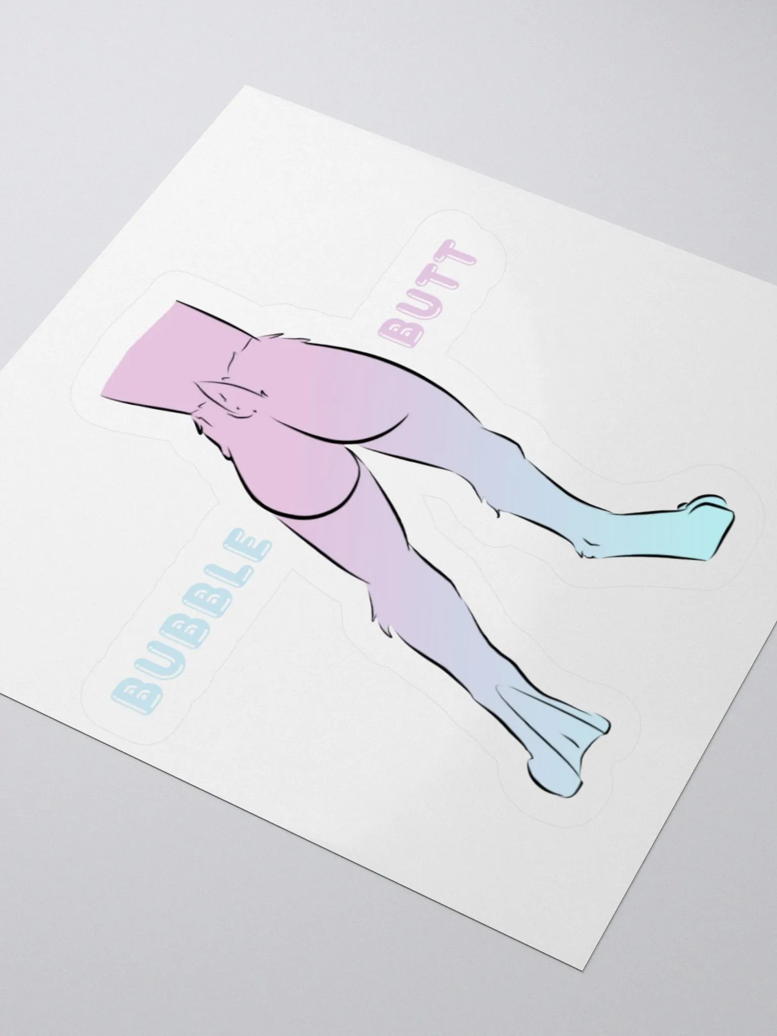 Bubble Butt sticker product image (5)