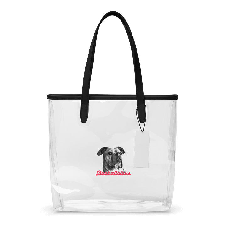Boobalicious Boo Clear Tote Bag product image (1)