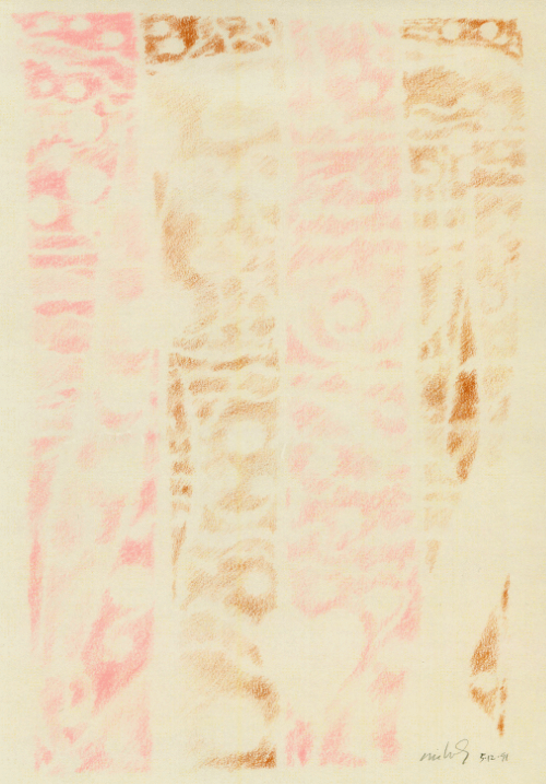 Nude (pink & brown) 05.12.91 Print product image (1)