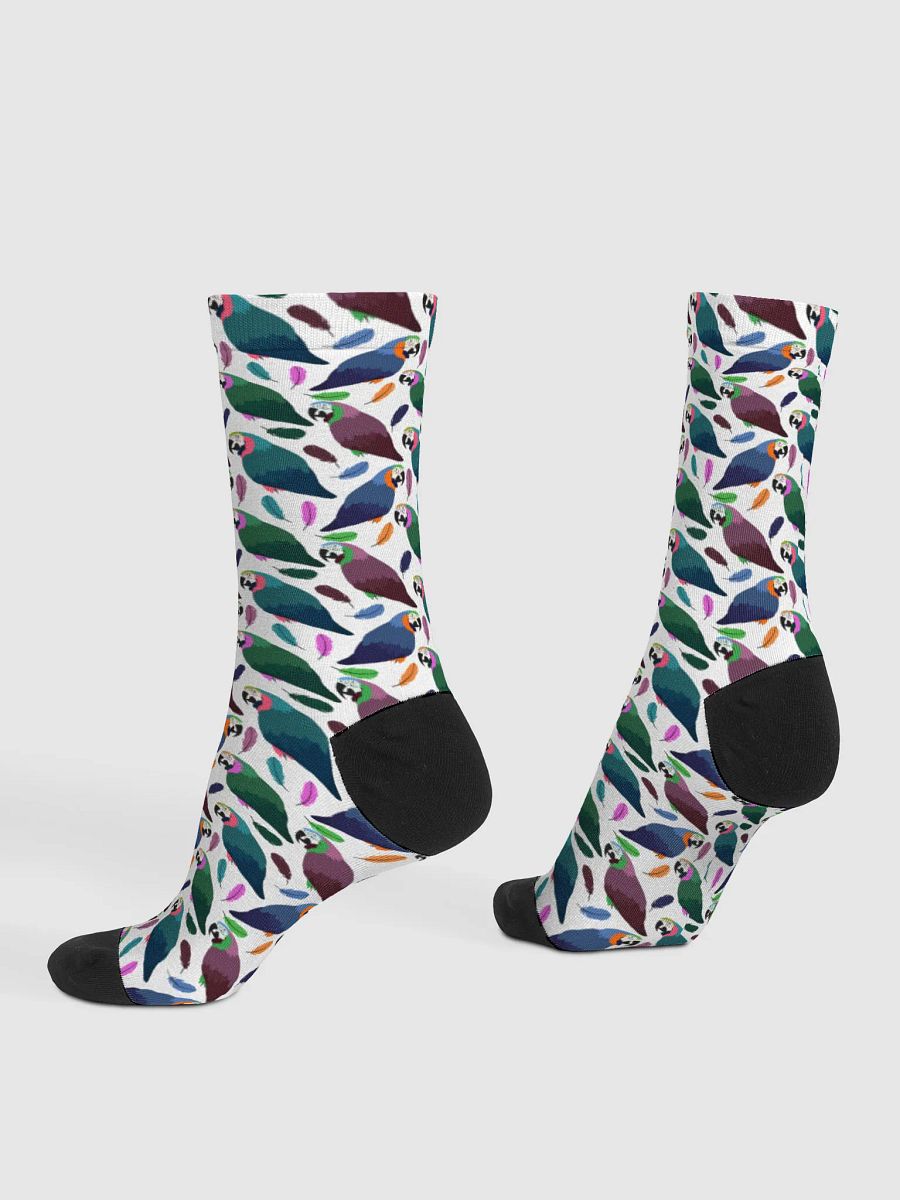 EcoArt Crew: Parrots:Premium Sustainable Socks product image (4)