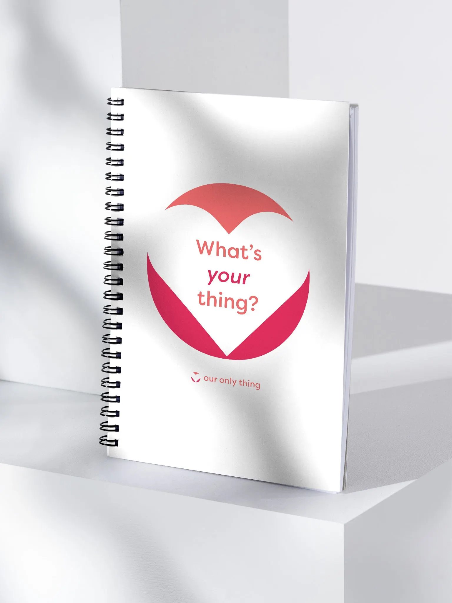 What's Your Thing Spiral Dotted-Pages Notebook product image (4)