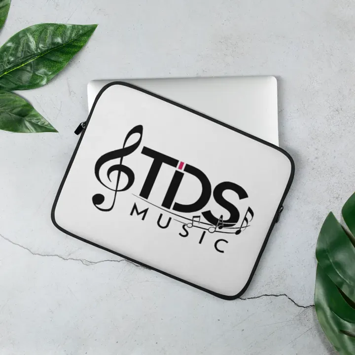 TDS Music White Laptop Sleeve product image (1)