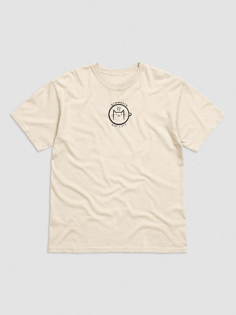 Simmary's Cat Café Embroidered Tee product image (1)