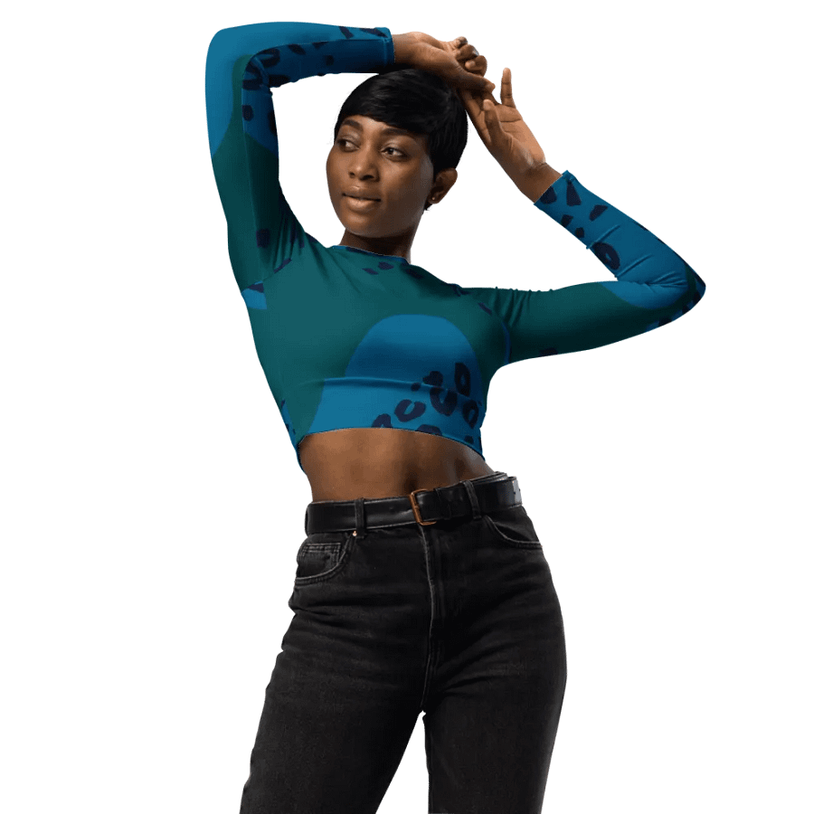 Dynamic Animal Print Crop Top product image (3)