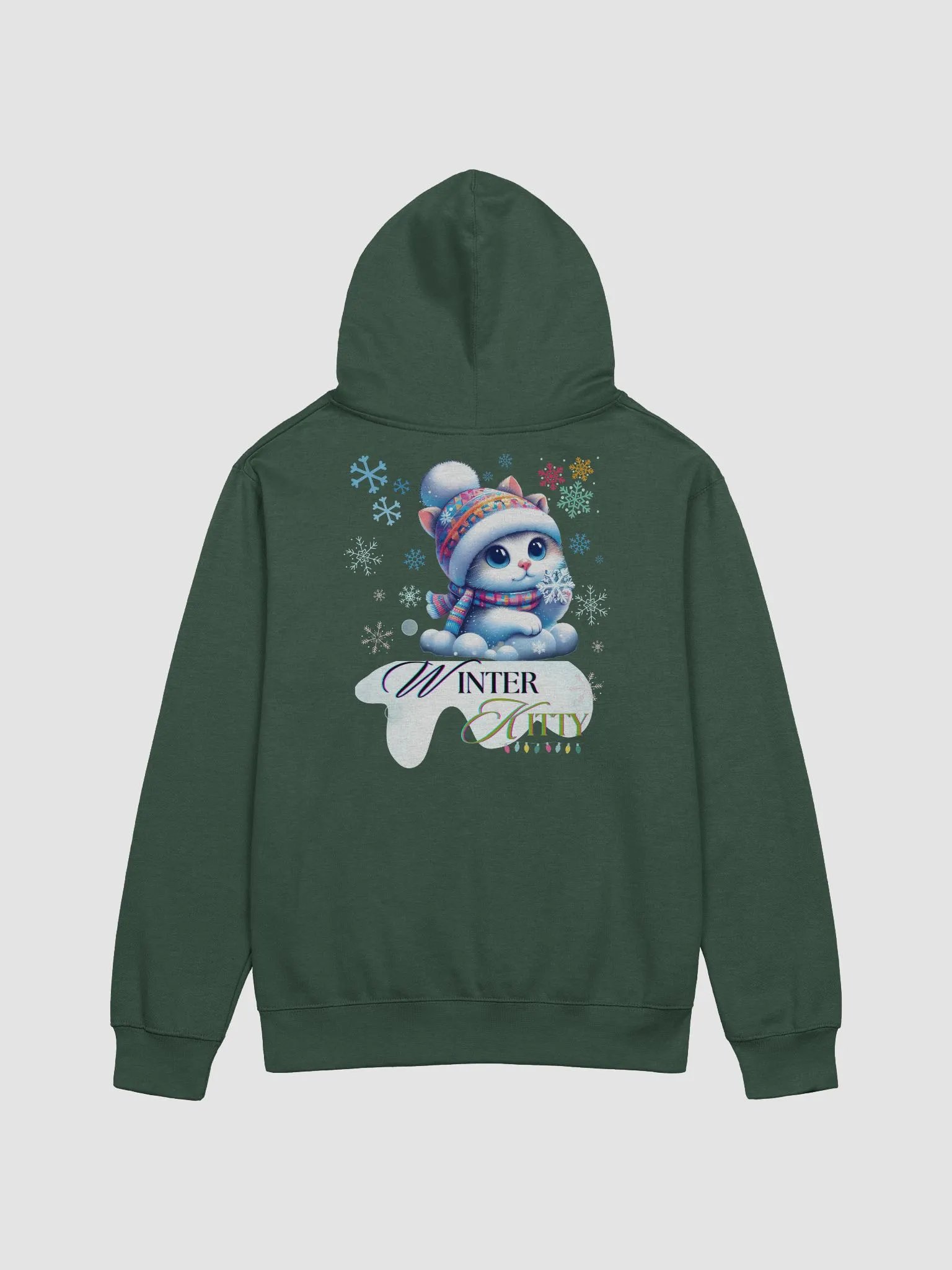 Winter Kitty design - hoodie product image (14)