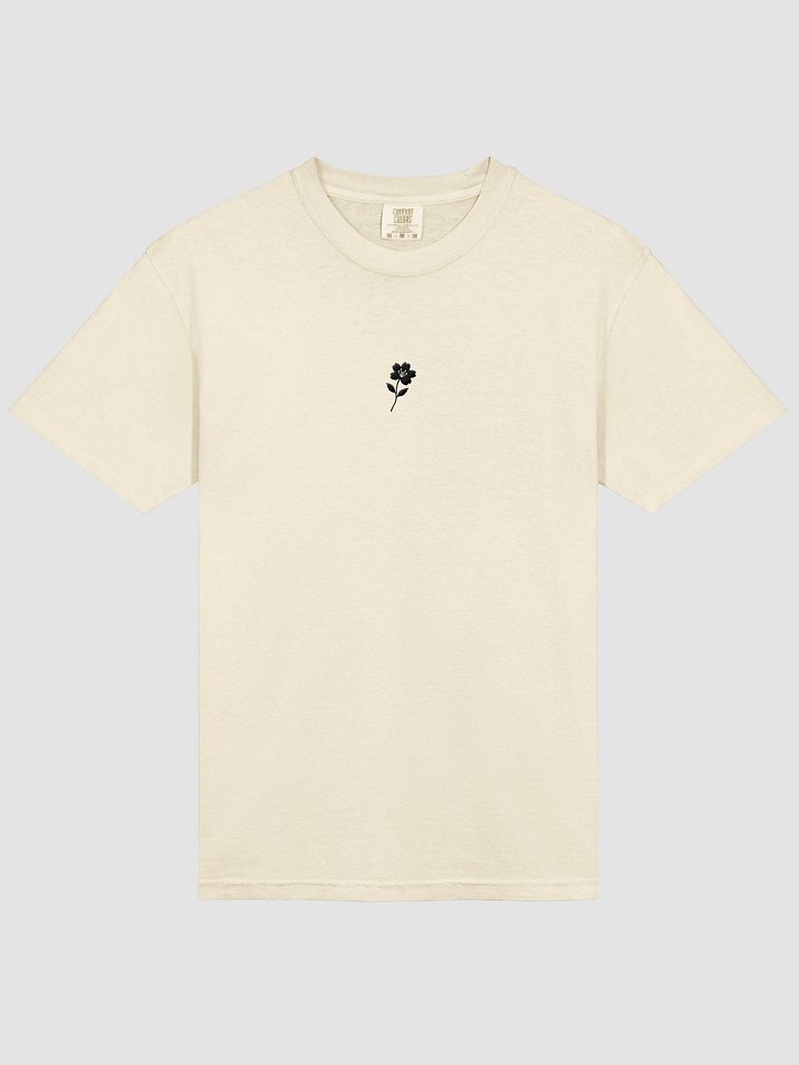 CHERRY BLOSSOM BLACK LOGO EMBROIDERED T-SHIRT product image (2)