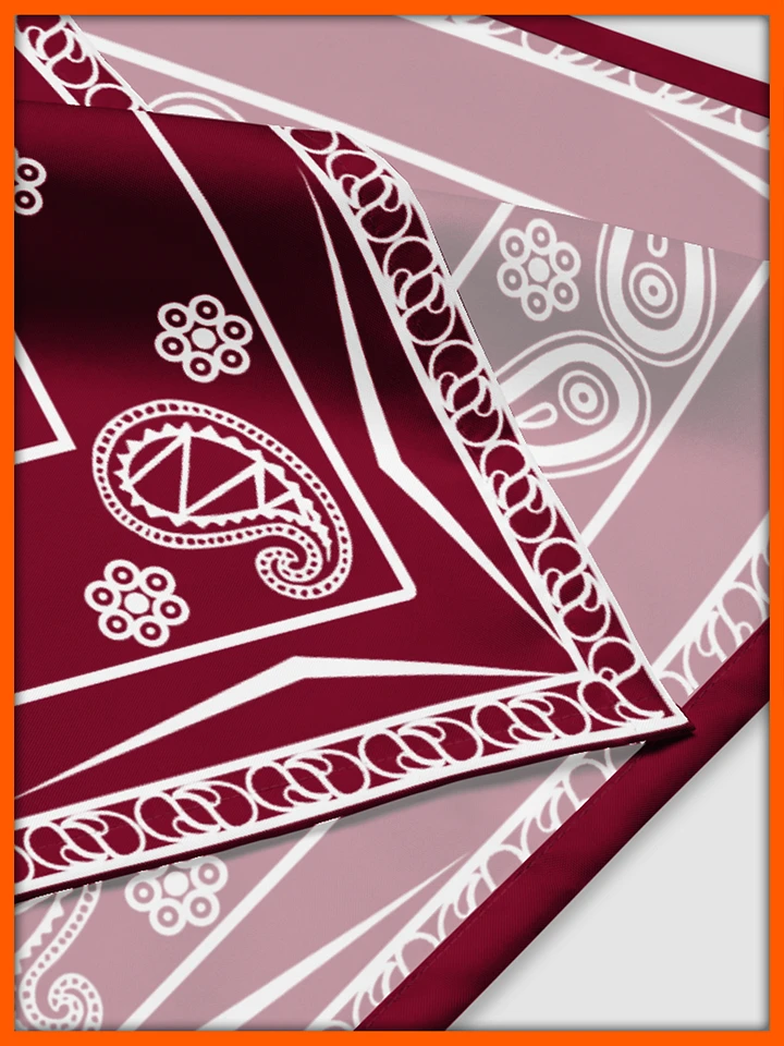 Classic UT Paisley Bandana (Burgundy) product image (2)