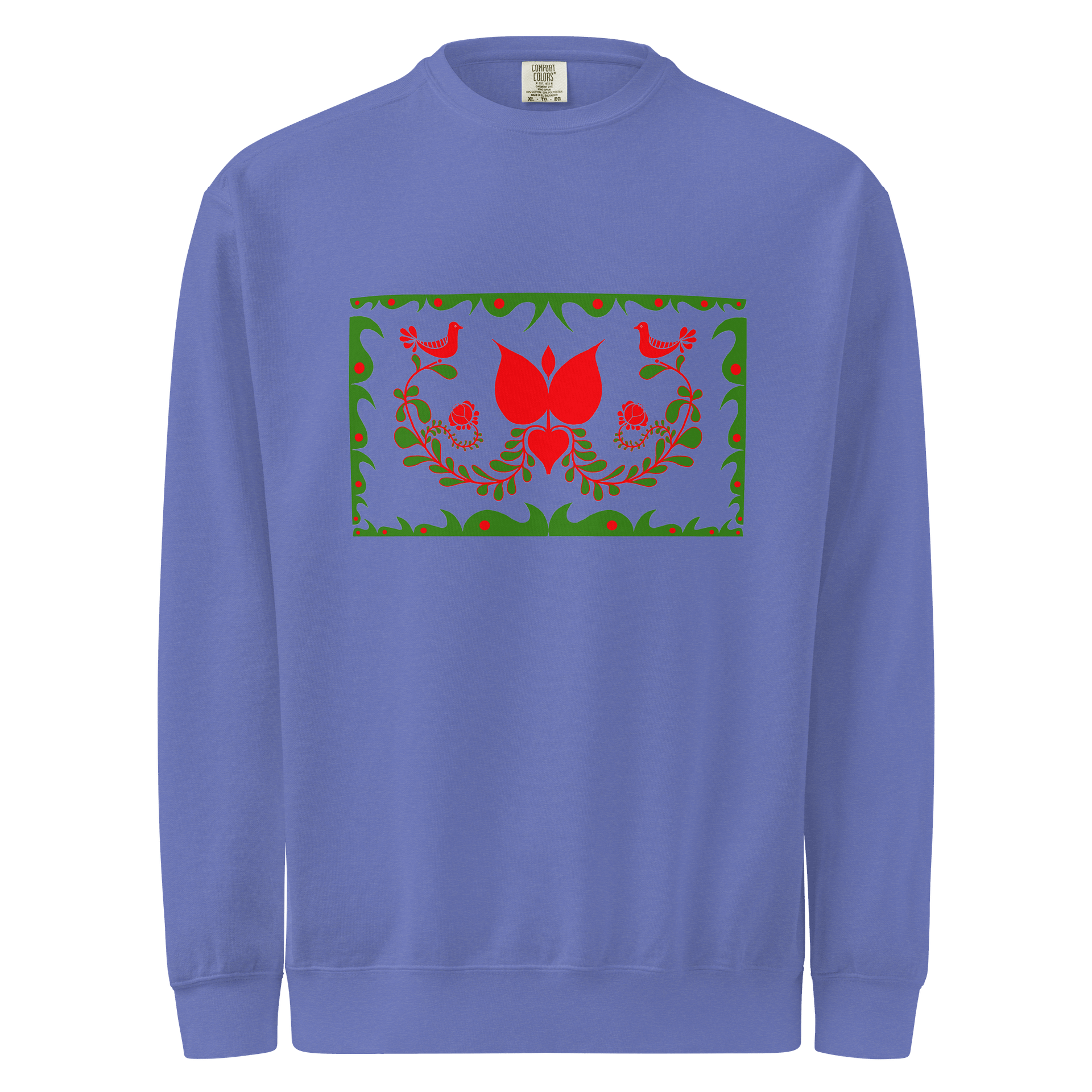 Vibrant Hungarian Floral Symphony Sweatshirt product image (1)