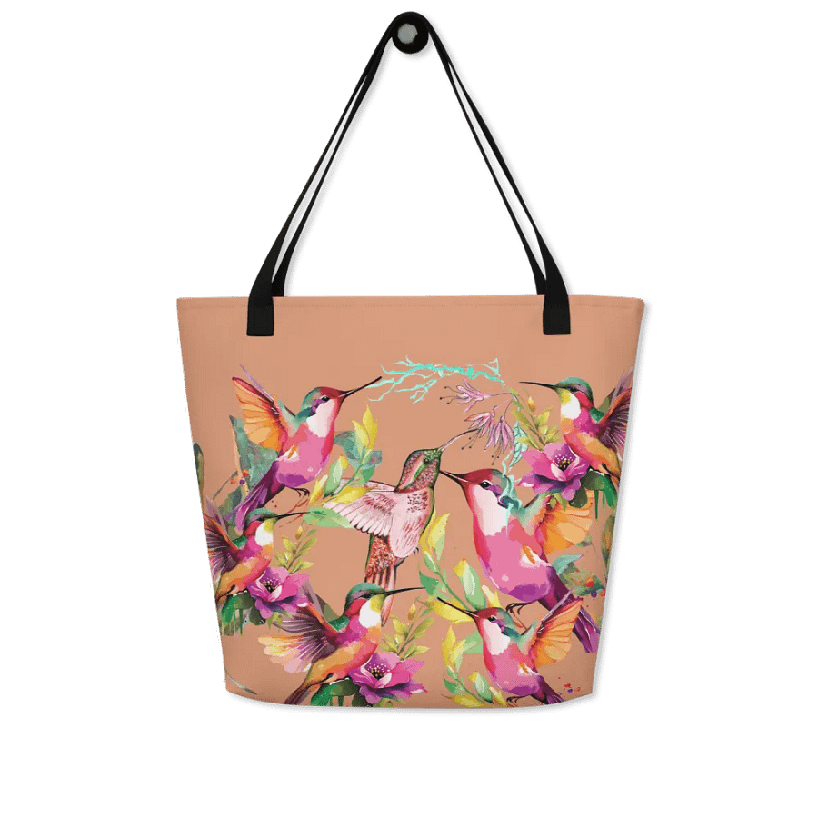 Humming bird T shirt all over print for birding moms product image (4)