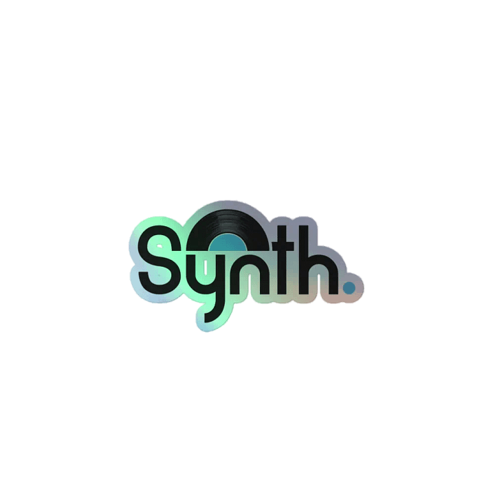 synth kiss cut sticker [limited] product image (1)
