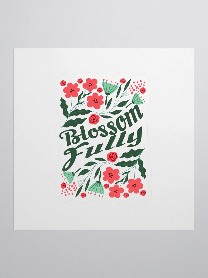 Blossom Fully Kiss Cut Stickers product image (1)