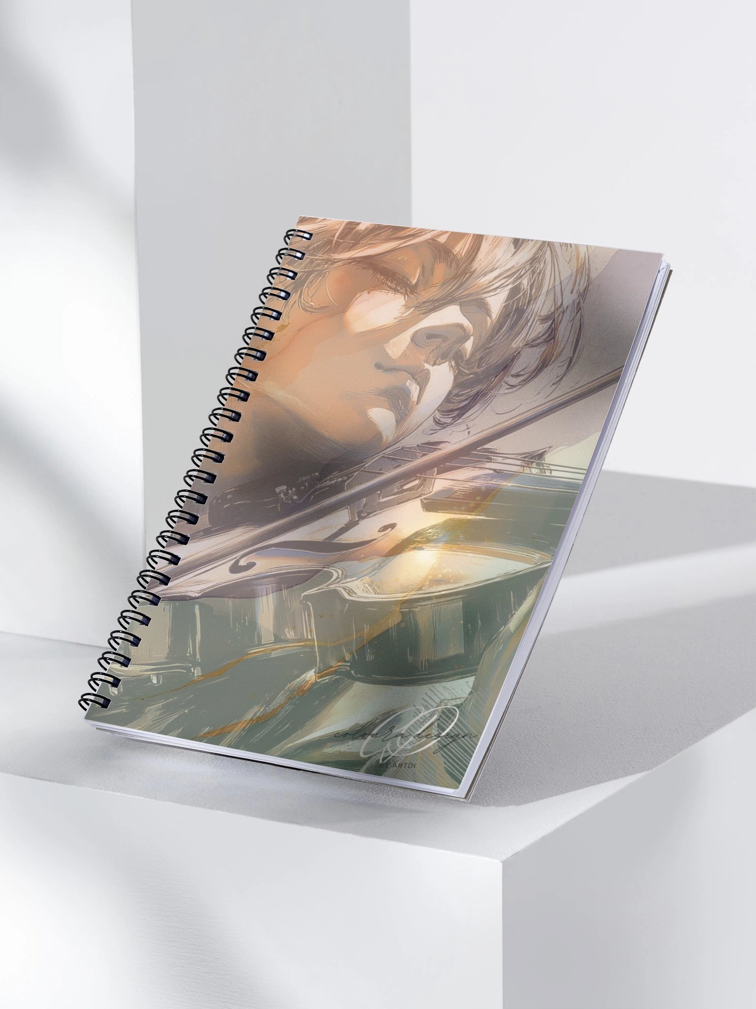 Melodic Muse Spiral Notebook product image (3)