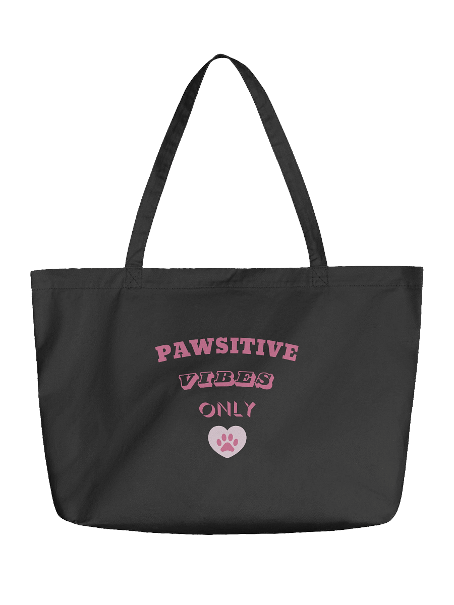 Pawsitive Vibes Only - Organic Mood Tote Bag | Vixelle product image (2)