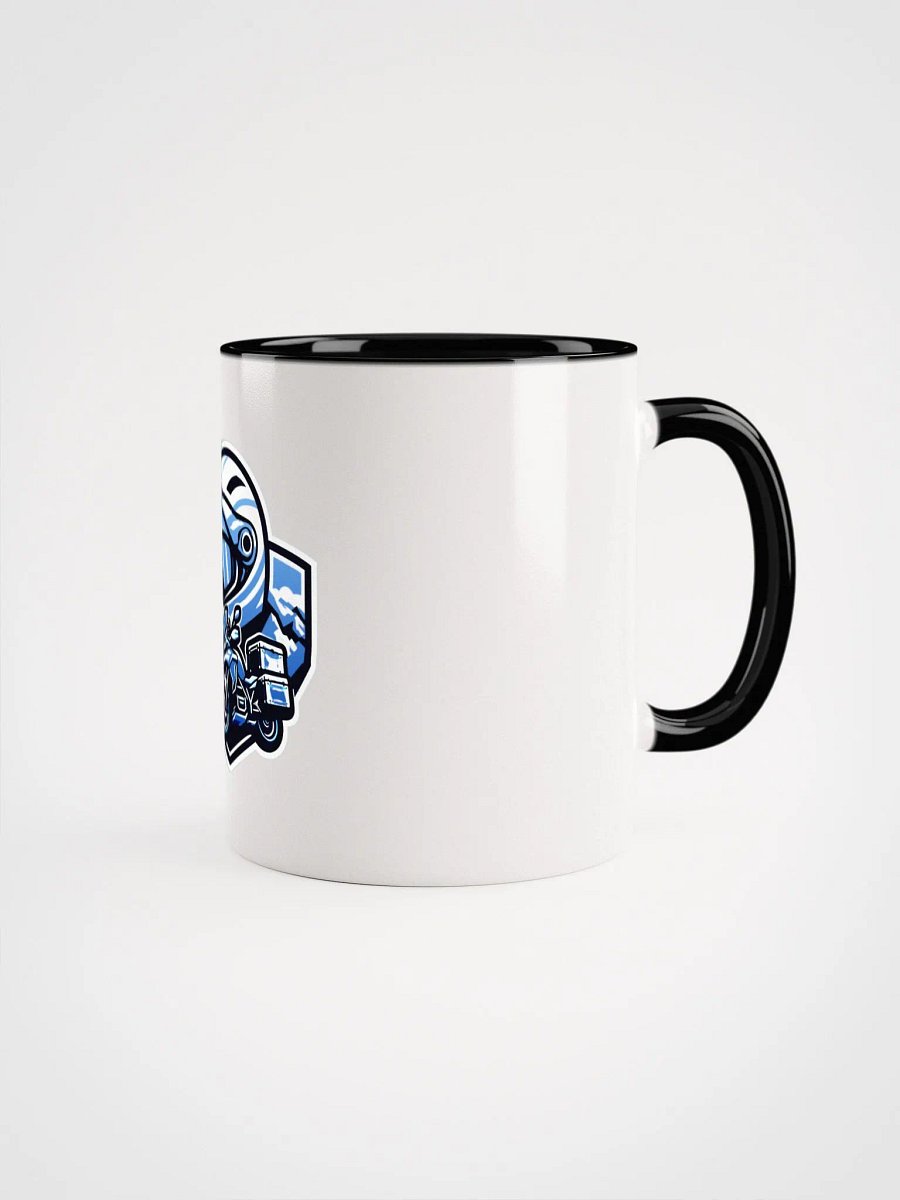 Adventure Rider Ceramic Mug |AI Design cross continental touring product image (2)