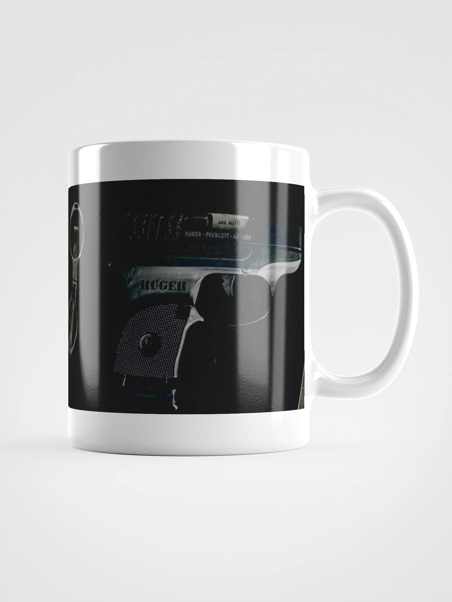 ROCK PAPER SCISSORS SHOOT mug.white product image (2)