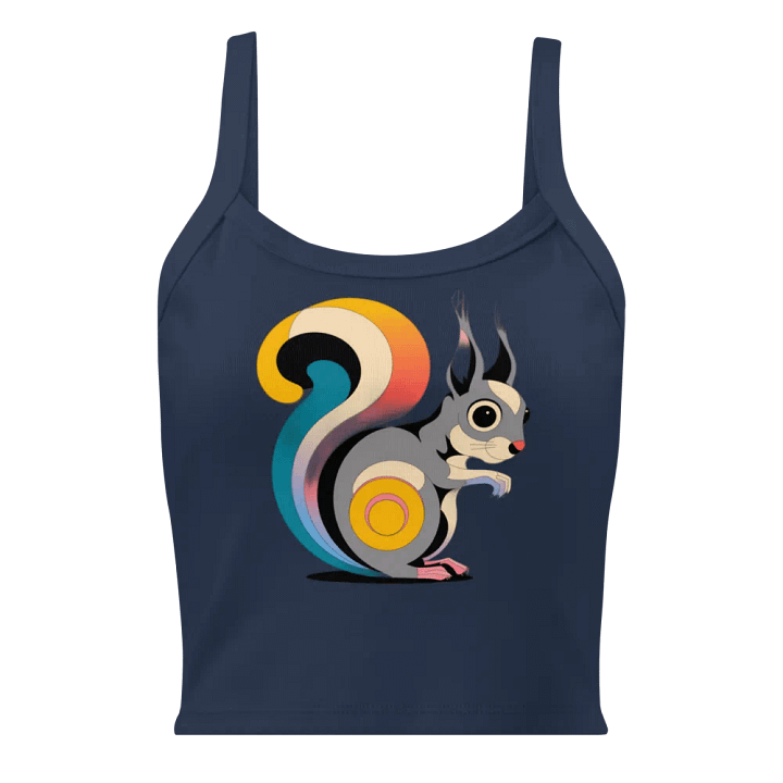 Whimsical Squirrel Tail Tank Top product image (1)