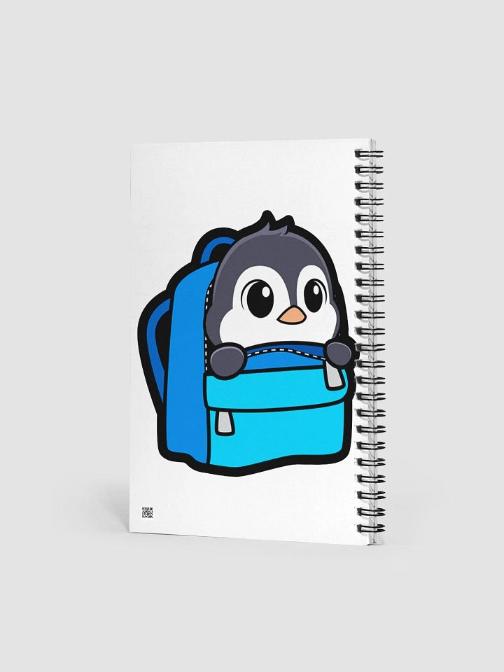Chilly Penguin Spiral Notebook product image (2)