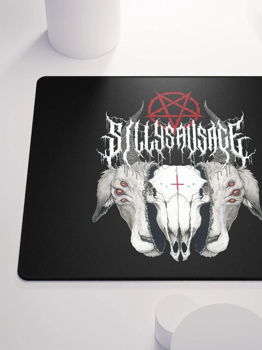 Sillysau5age Demonic Goat Mouse Mat product image (6)