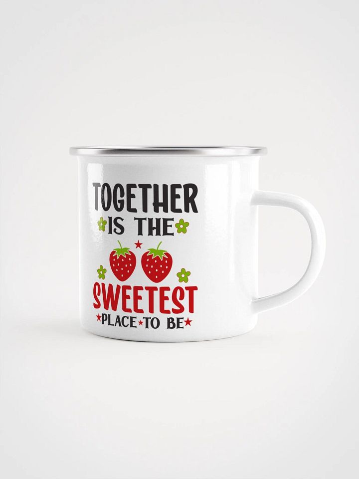 MUGZ Enamel Mug TOGETHER product image (1)