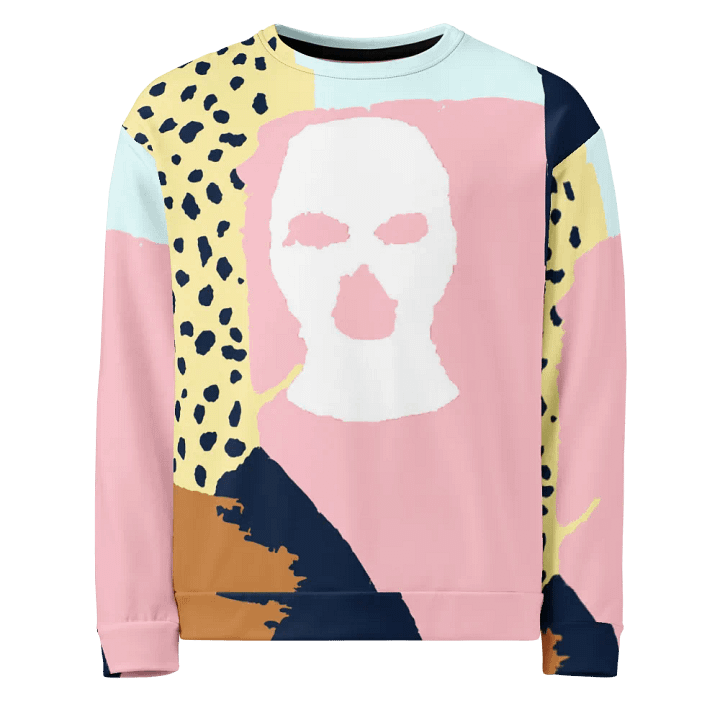 WHITE SKI MASK WILD product image (1)