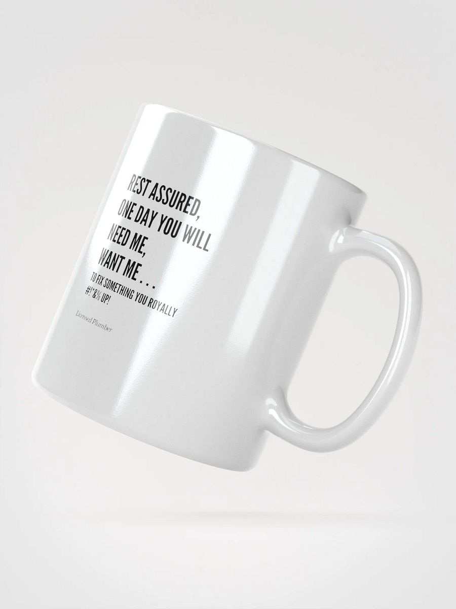 Funny Licensed Plumber's Mug product image (4)