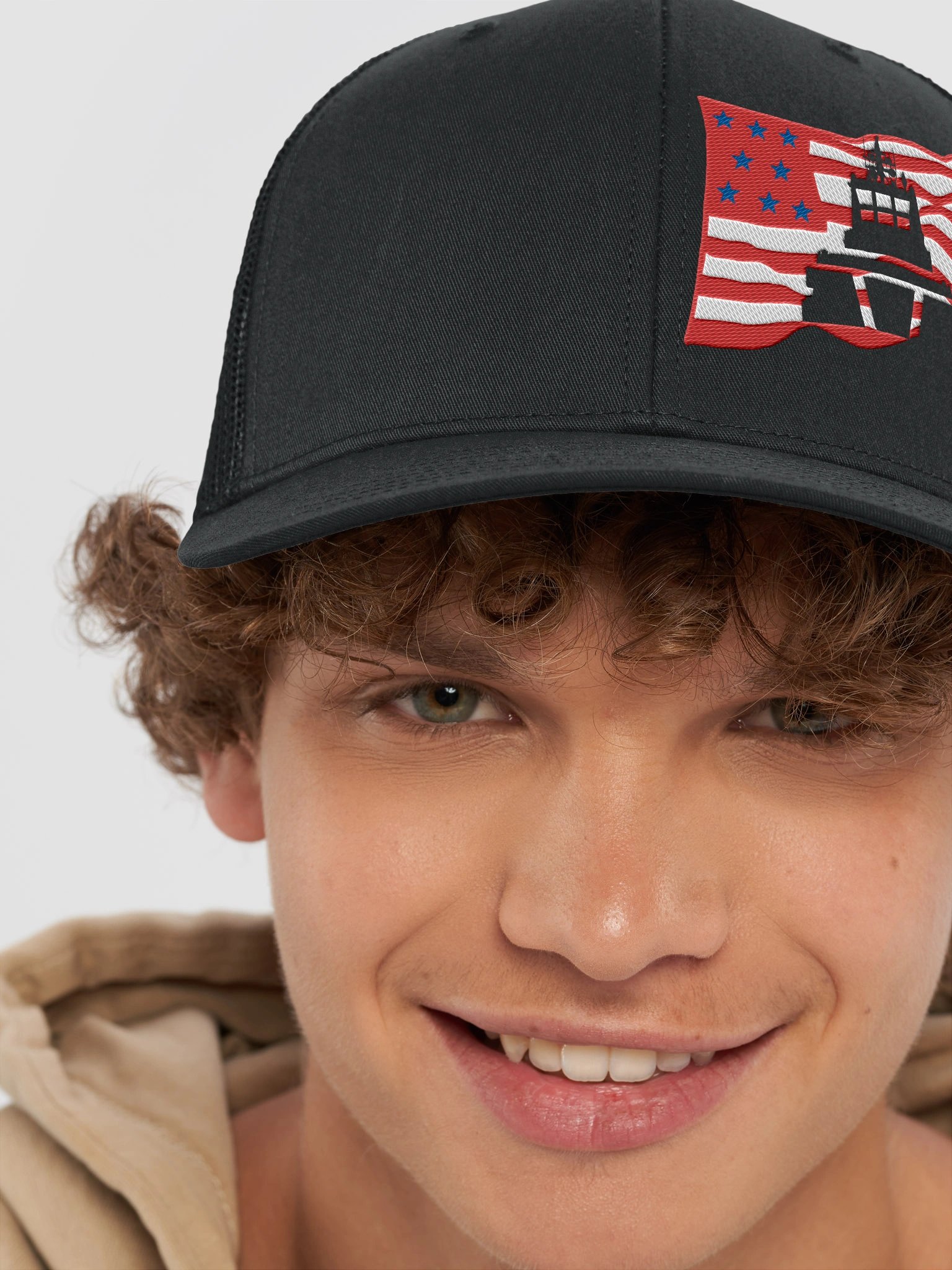 Red Twin Anchor Apparel Richardson Trucker Hat product image (54)