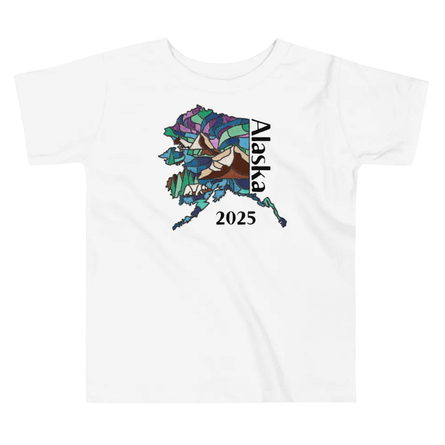 Great Alaskan Family Adventure: Stained Glass Toddler Matching Tees product image (34)