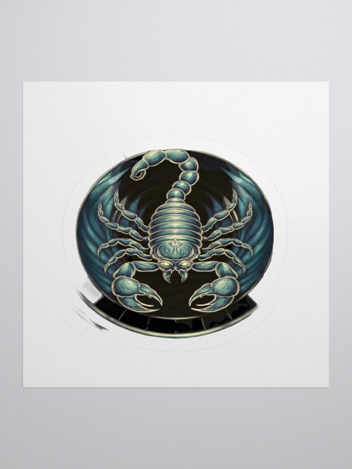 Scorpio Sticker - Bold Zodiac Design | Exclusive | TDS Music product image (2)