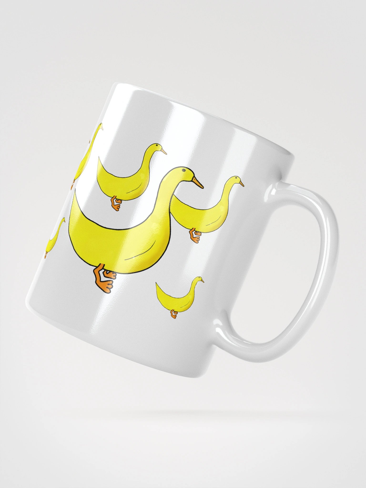All the ducks in a row mug product image (4)