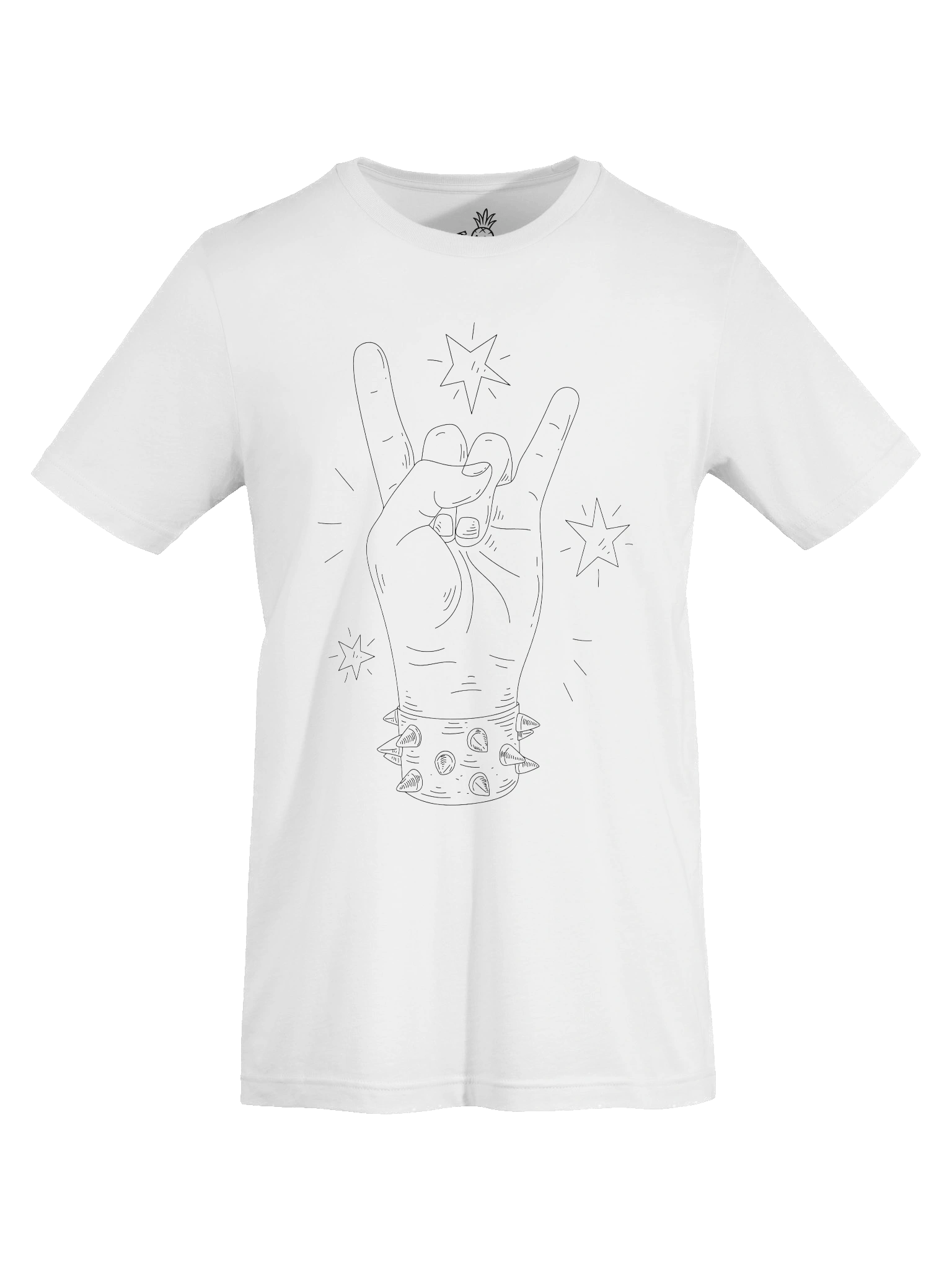 Rock and Roll Horns Hand Gesture Unisex T-Shirt product image (70)