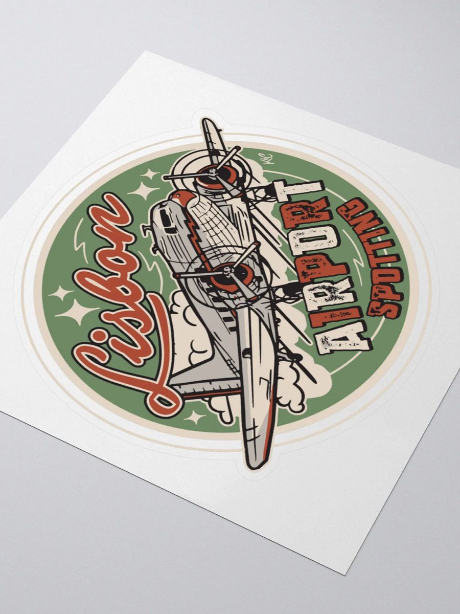 Retro Logo Sticker product image (4)