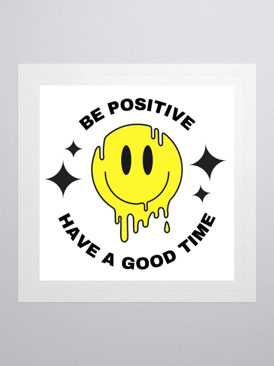 Positive Meltdown Kiss Cut Stickers product image (1)