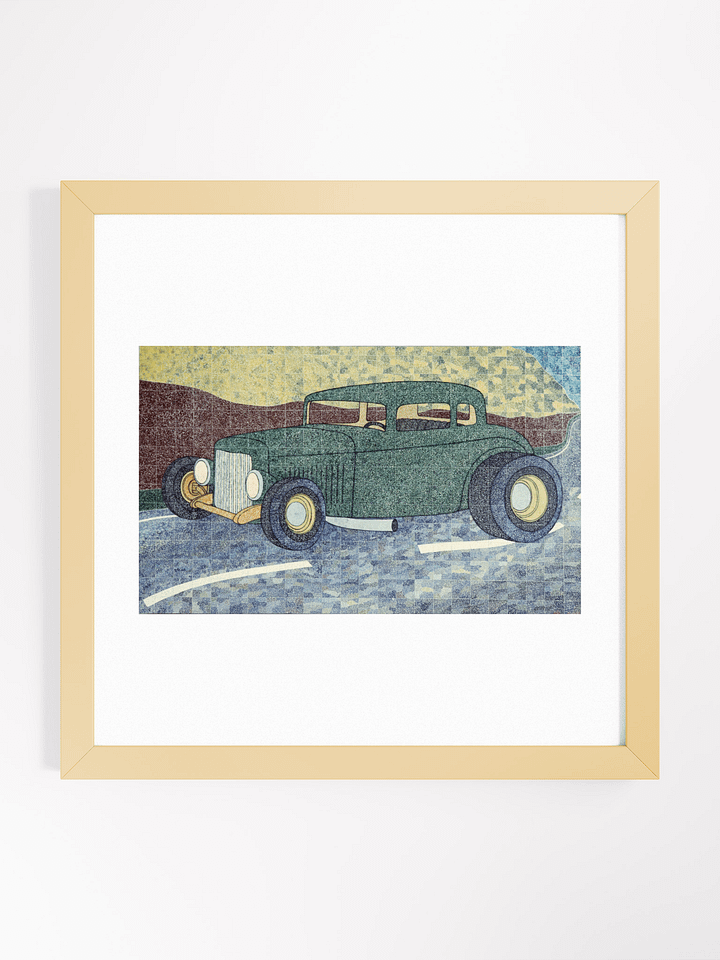 Green Hotrod (2002) Print Framed product image (1)