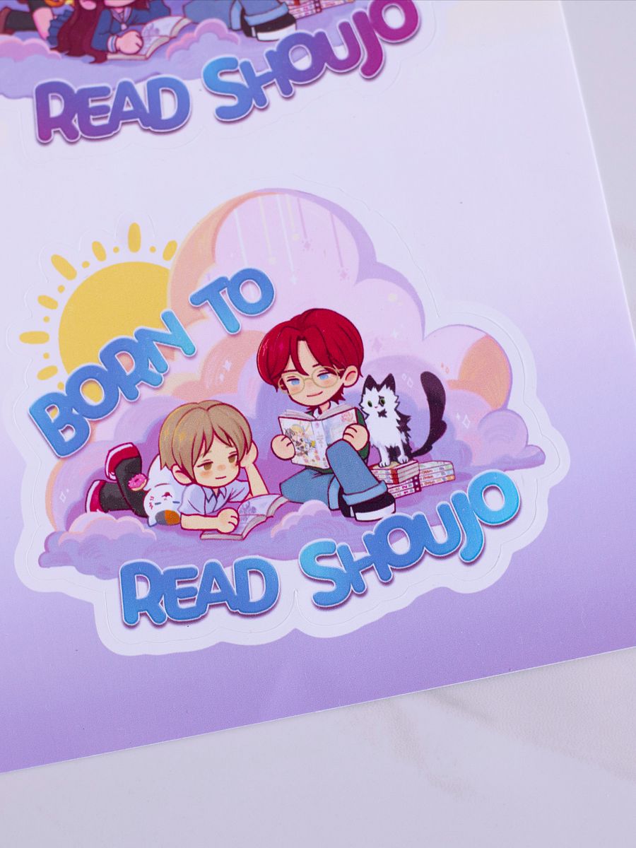 Born to Read Shoujo Stickers product image (3)