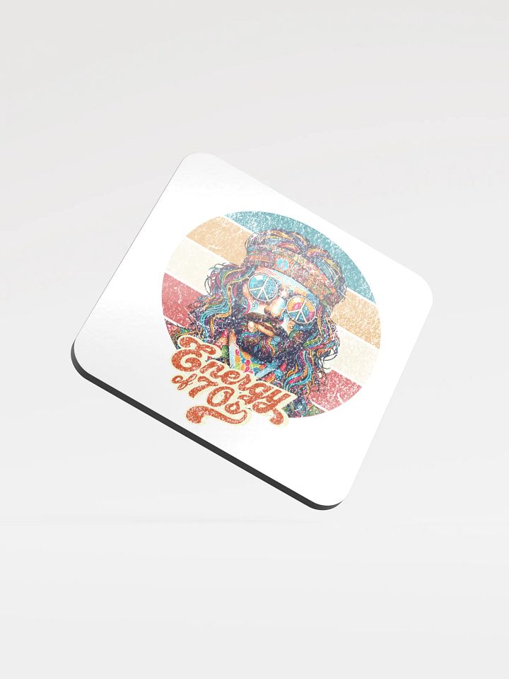 Hippie Vibes Cork Coaster product image (1)