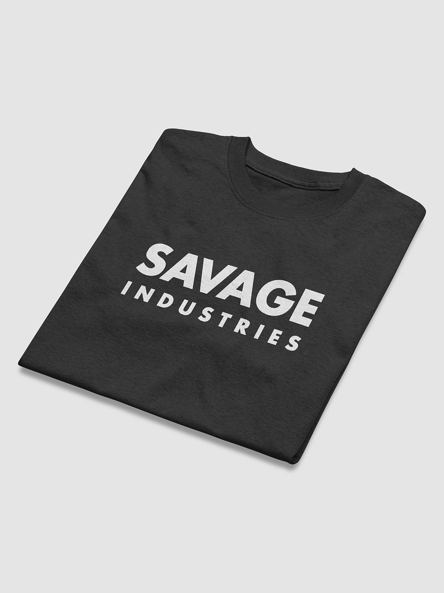 Savage Industries - White logo (Classic Tee)