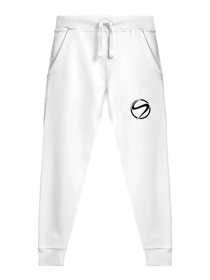 Nordic Pulse Fleece Joggers | White product image (1)