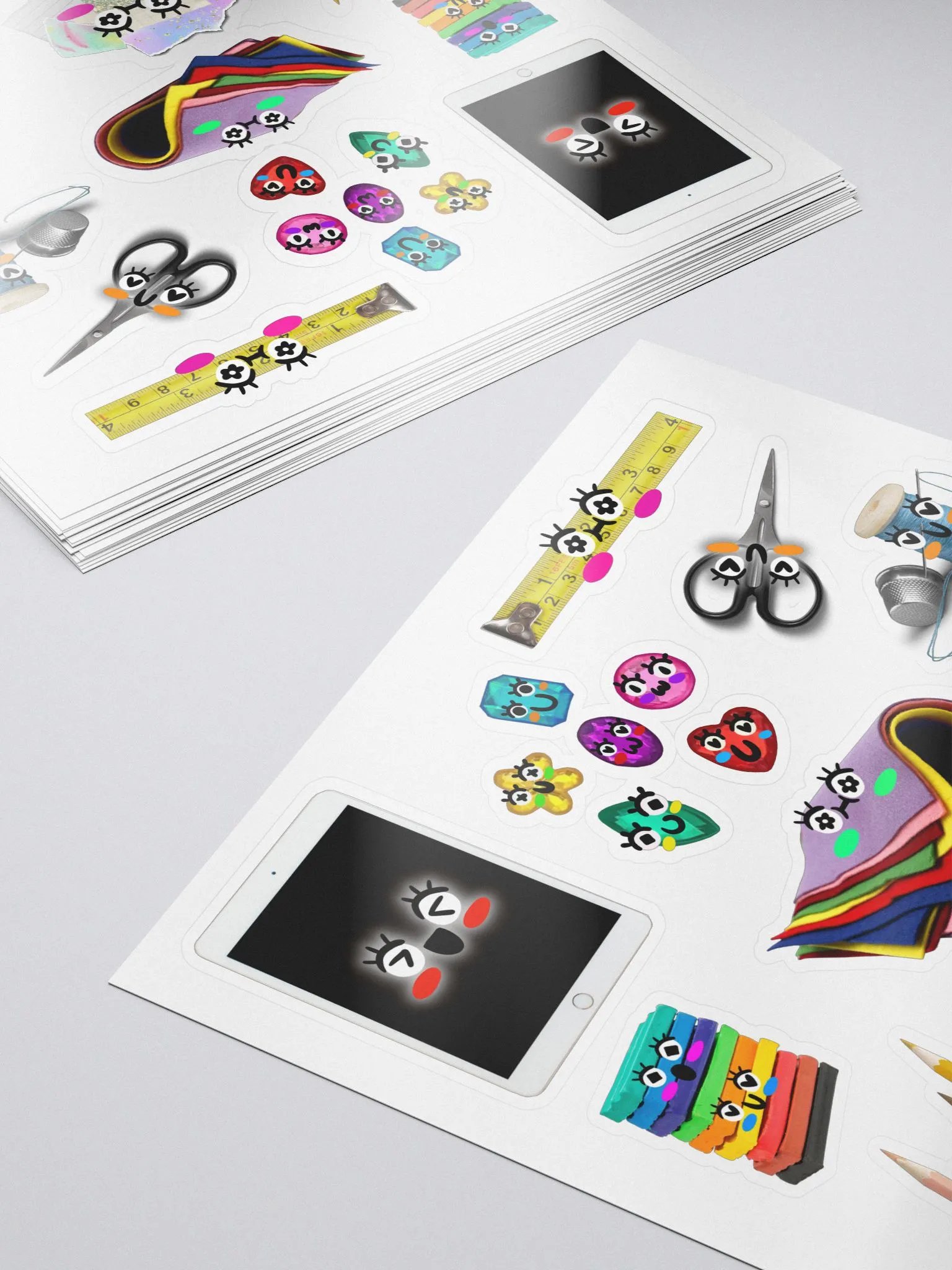 DAILY ART SUPPLIES (set 2) Sticker Sheet product image (5)