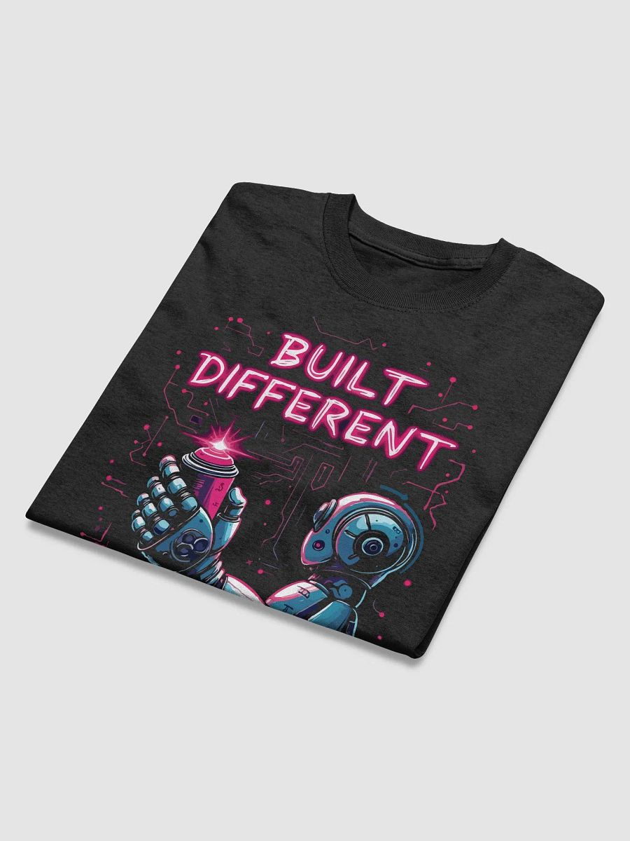 Built Different Robot T-Shirt product image (3)
