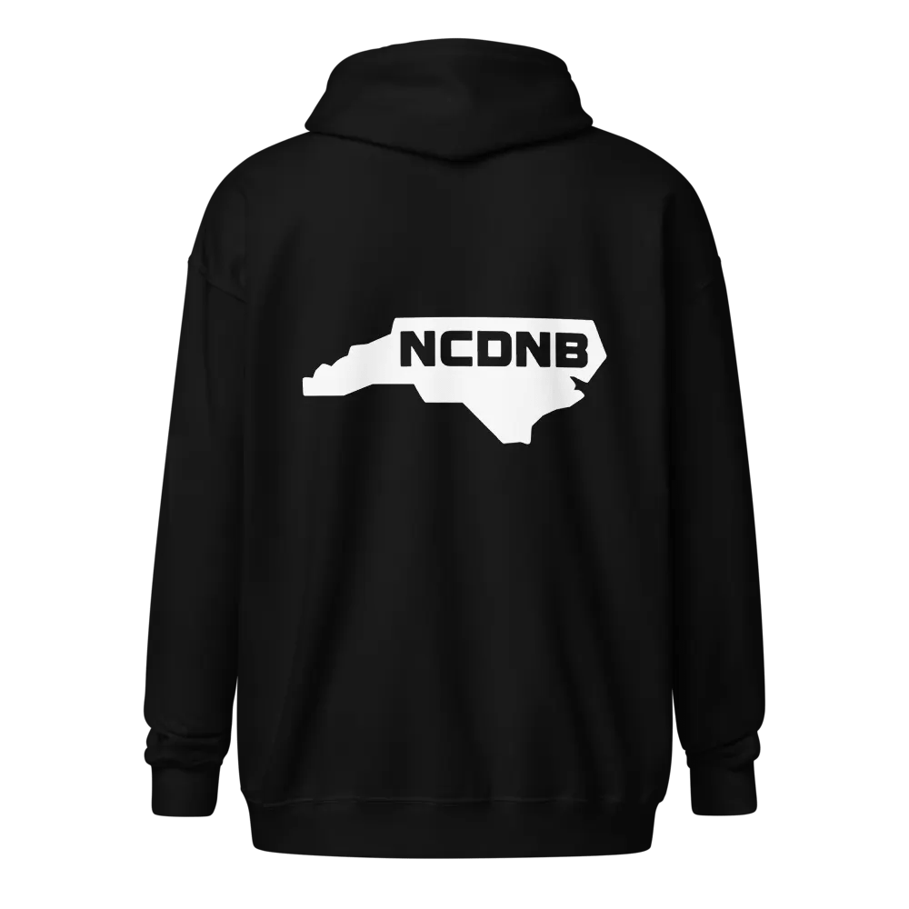 NCDNB State Logo Gildan Unisex Heavy Blend Zip Hoodie product image (2)