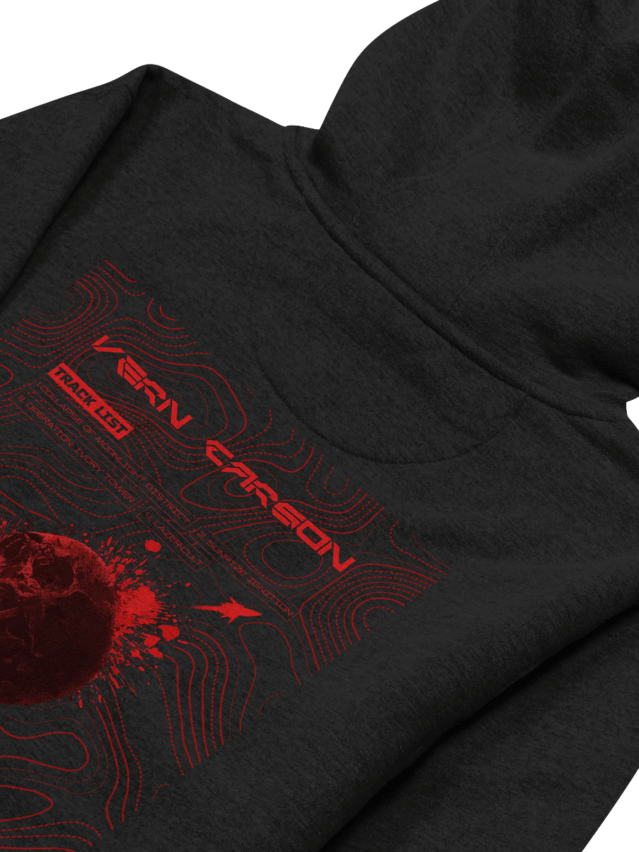 Music To Kill Rich People To - Black UNISEX Hoodie [Family Friendly] product image (2)