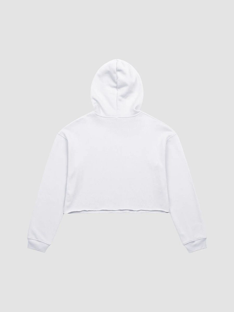 Cozy Crop Hoodie with Black Logotype product image (3)