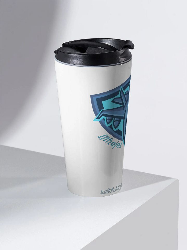 Stainless Steel JJ Travel Mug w/ Shield product image (2)