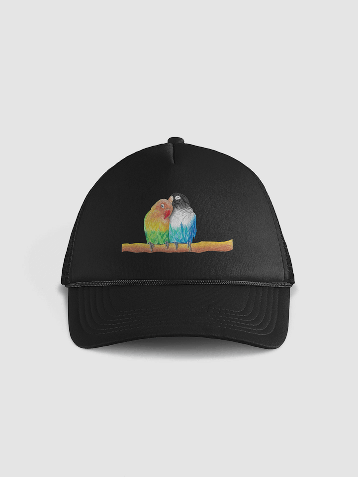 Lovebirds Drawing Cap product image (1)